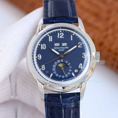 Swiss Copy Patek Philippe Complications Annual Calendar Ref.1463 Blue Dial Watch
